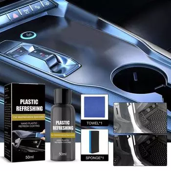 Нанопокрытие для автомобилей Нанопокрытие для ремонта царапин на автомобиле 50 мл Многофункциональное высокозащитное быстрое покрытие для автомобиля Гидрофобная полироль