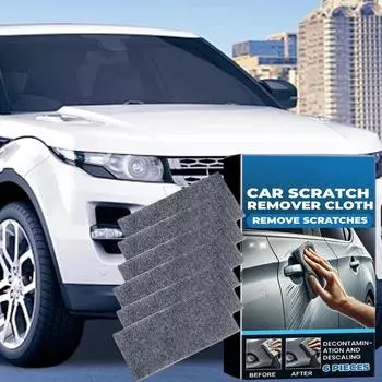 Nanosparkle салфетка для удаления царапин на автомобиле 6 шт. нано средство для удаления царапин на автомобиле безопасное средство для удаления царапин на автомобиле Nanosparkle салфетка для удаления царапин на автомобиле серый