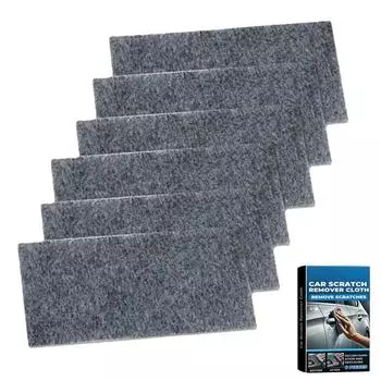 Nanosparkle салфетка для удаления царапин на автомобиле 6 шт. нано средство для удаления царапин на автомобиле безопасное средство для удаления царапин на автомобиле Nanosparkle салфетка для удаления царапин на автомобиле серый