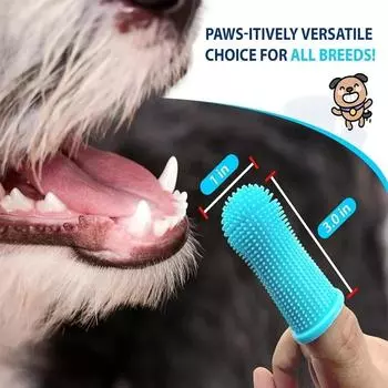 Напальчники для домашних животных Зубные щетки Универсальные чистящие средства для кошек и собак Уход за полостью рта Чистка зубов Чистящие камни Инструменты Товары для домашних животных