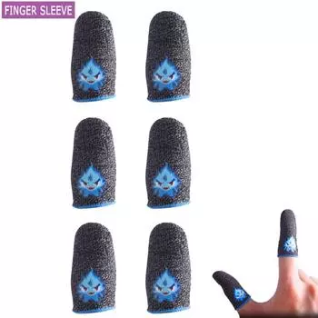 Напальчники для игр Напальчники для игр Перчатки для пальцев Чехол для кончиков пальцев Игровые перчатки для большого пальца розовый