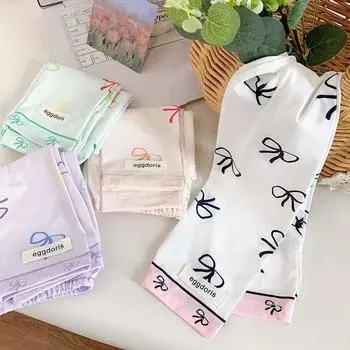 Напечатанные солнцезащитные рукава анти-УФ тонкие длинные перчатки эластичные рукава из ледяного шелка для женщин белый