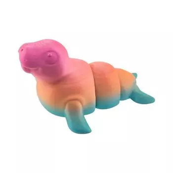 Напечатанный на 3D принтере Морж Настольное украшение, Детская игрушка в подарок One Size