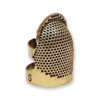 Наперсток для шитья, защитное кольцо для пальцев, игла для работы, металлический латунный наперсток S