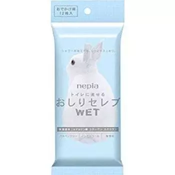 Napia Oshiri Celebrity WET For going 12 листов x 2 комплекта, без запаха,