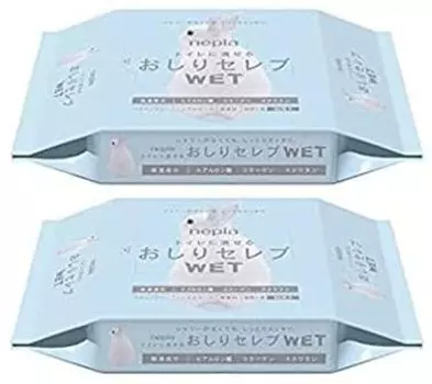 Napier Butt Celebrity WET Refill 60 листов x 2 [Оптовая покупка] (2 куска)