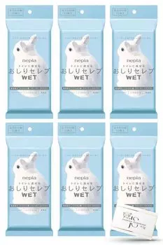 Napier Oshiri Celebrity WET Для покупки без запаха для мира 12 штук x 6 упаковок оригинальный бонус для регулярного пробного использования, [Оптовый ум, + включен]