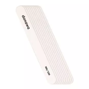 Напильник для дерева Donawa DSWF02-180220-S10, белый, 10 шт.