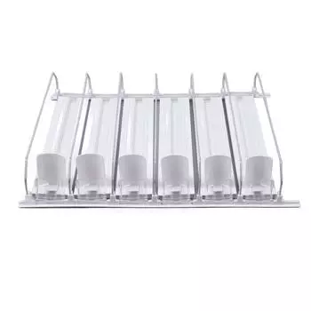 Напиток Автоматический толкатель Glide ABS Белый Регулируемая ширина 12 унций 16 унций 16,9 унций 20 унций Холодильник Газированная банка 31cm / 12.2in