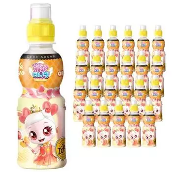 Напиток Woongjin Catch Tiniping Zero Apple Mango, 200 мл, 24 единицы, популярный персонаж в Корее