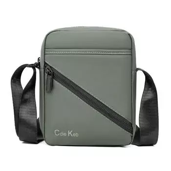 Наплечная сумка Мужская сумка через плечо Уличная сумка для мобильного телефона зелёный