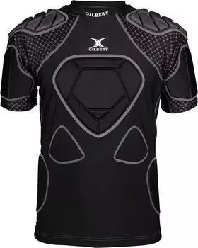 Наплечник Gilbert XP1000 12 подушечек Одобрено IRB Защита для регби (WR) (ФУНТ) GB-9521