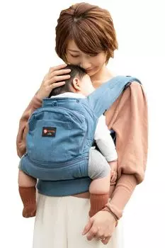 napnap Baby carrier that can be used from newborns Baby carrier Baby carrier Vision Denim