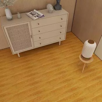 Напольная плитка из искусственной кожи под дерево, виниловые наклейки на пол, водонепроницаемая наклейка на пол для ванной комнаты, кухни, спальни, толщина 0,93 мм 15cmX45cmX1Pcs