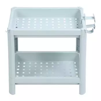 Напольная полка для хранения в ванной комнате Открытая полка для хранения в ванной комнате Отдельно стоящая угловая полка Полки 2 Tier