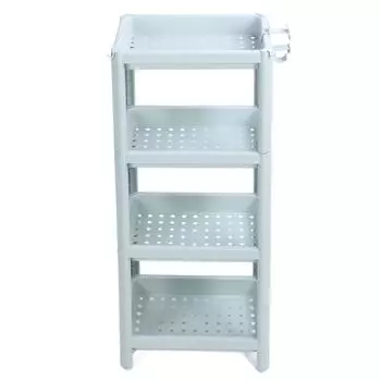 Напольная полка для хранения в ванной комнате Открытая полка для хранения в ванной комнате Отдельно стоящая угловая полка Полки