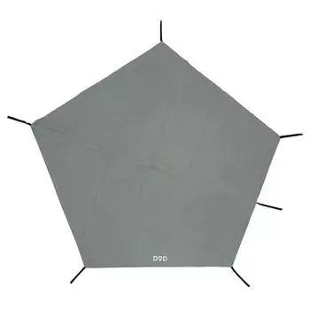 Напольное покрытие DOD поставляется с руководством, которое упрощает установку палатки Riders One Pole (Один человек/Пентагон) Палатка/Муша GS1-820-GY