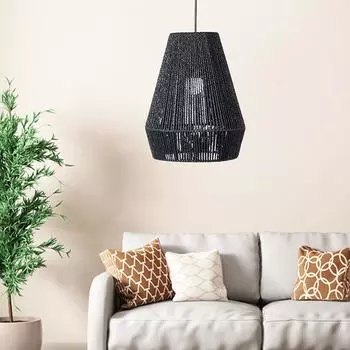 Напольные подвесные светильники Абажуры Бумажная веревка Плетеная крышка лампы Плетеная бумажная веревка Абажур