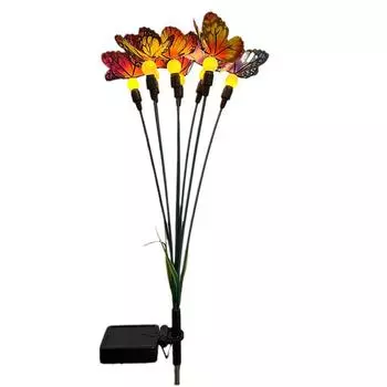 Напольные светильники на солнечных батареях, прочные материалы ABS и нержавеющей стали, светильники для газона