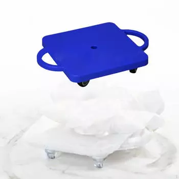 Напольный самокат с ручками 11,8 дюймов Двигательные навыки Сидячие для Парка Домашнего Обучения зелёный