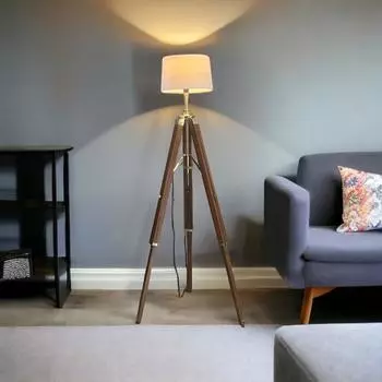 Напольный светильник на треноге с регулируемой высотой, высокий торшер для гостиной, столовой и рождественского декора, промышленный светильник для углов