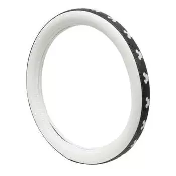 Napolex Car Steering Wheel Cover Black/White For Light Vehicles Leather Look Car Supplies Disney Mickey Mouse WD-174