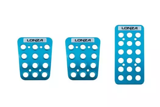 Napolex LONZA автомобильный алюминий для MT Mini педали спортивные для легких компактных синих автомобильных принадлежностей педаль, автомобили, набор, педаль, автомобили, автомобили, AK-704 синий