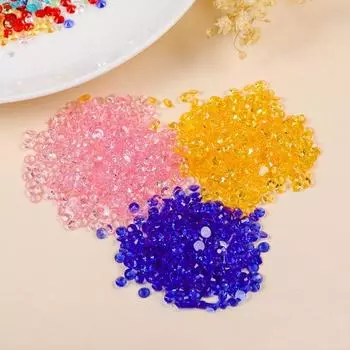 Наполнитель для вазы своими руками для вечеринки Конфетти Принадлежности для маникюрного сверла Искусственные эпоксидные стразы 1