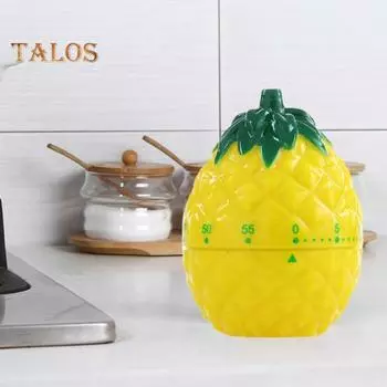 Напоминание о времени со звонком, эффективное время, легкий, полезный кухонный ручной будильник с обратным отсчетом, товары для дома Pineapple