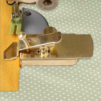 Направитель шва для швейной машины, золотые детали, противоскользящая замена стегальной лапки, устройство против скручивания