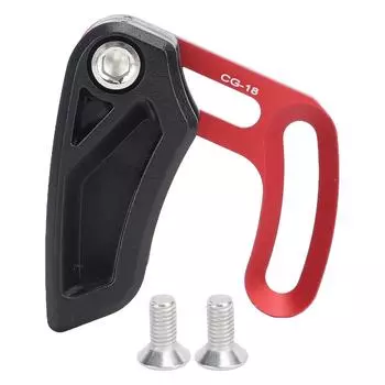 Направляющая цепи для горного велосипеда из алюминиевого сплава, защитная дисковая цепь с положительным и отрицательным зубом для 26T - 36T красный