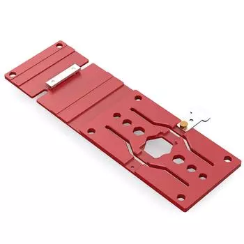 Направляющая для пилы с квадратным лезвием 340 мм, 90 градусов, прямоугольная направляющая для циркулярной пилы из алюминиевого сплава для деревообработки