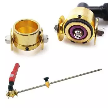 Направляющая для плазменной резки Плазменный резак для горелки P80/Ag60/Pt31, инструмент с роликовой направляющей с двойным колесом, простой в установке P80