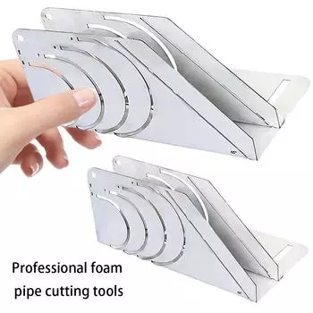 Направляющая для резки труб, инструмент для резки пенопластовых труб, регулируемый для труб диаметром 60-90 мм Cutting tool