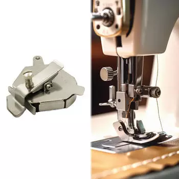 Направляющая для шва для сменных принадлежностей швейной машины, профессиональная многофункциональная лапка для подгибки швов золотистый