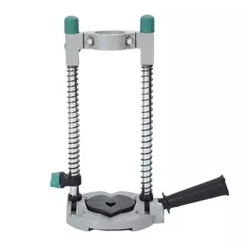 Направляющая для сверла, электрическая дрель, станок, регулируемый на 45 градусов мобильный поворотный рабочий инструмент серебряный