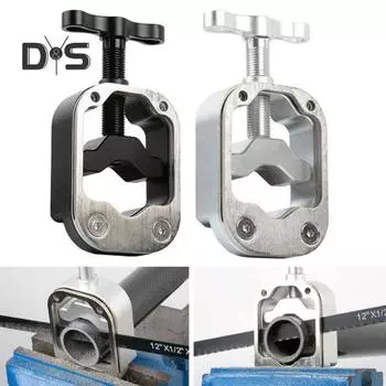 Направляющая для велосипедной пилы, регулируемая направляющая для резки руля велосипеда, инструмент для резки подседельного штыря из нержавеющей стали для рулевой вилки шоссейного горного велосипеда серебряный