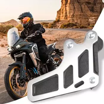 Направляющая для защиты цепи из алюминиевого сплава. Рельсы для защиты цепи мотоцикла. Отталкивают пыль, песок, воду. Защита цепи мотоцикла. Защита колес. чёрный