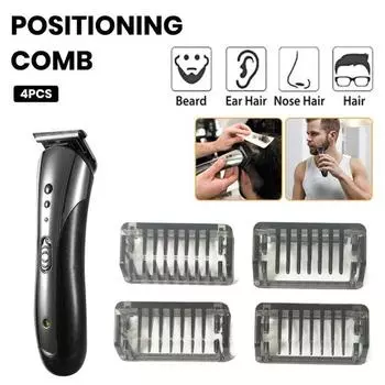 Направляющая расческа 1/2/3/5 мм для Philips One Blade QP2520 QP2530 QP2630 QP2620, электрический триммер, насадка для бритвы, сменный инструмент для позиционирования расчески серый