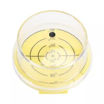 Направляющая угла наклона солнца для вертикального уровня солнечной панели, измерительный инструмент диаметром 4,2 см, желтый с