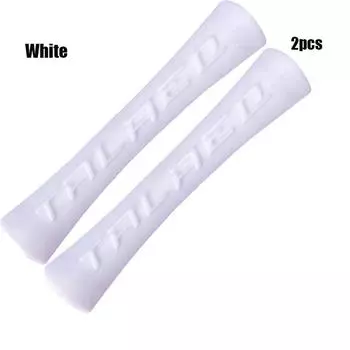 Направляющие для тросов Сверхлегкая рама Защитный силиконовый протектор троса Велосипедные тормозные тросы Велосипедная оплетка белый