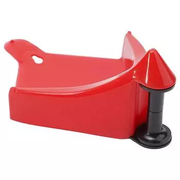 Направляющие клинья для автомобильного шланга 1 шт. Направляющие для автомобильного шланга клинья для мойки автомобиля водопроводные трубы направляющие для шлангов пластиковые клинья для шин новые прочные 1 шт. чёрный