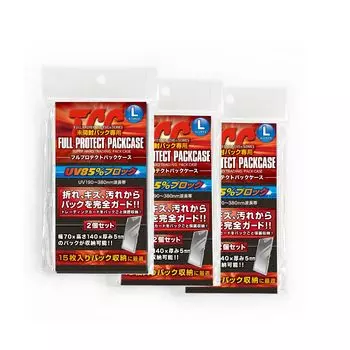 напрямую из официального футляра Full Protect Pack Case L размера Kawashima Seisakusho Full Protect Sleeve Trading Card нераспечатанная упаковка из 2 шт. [Продано