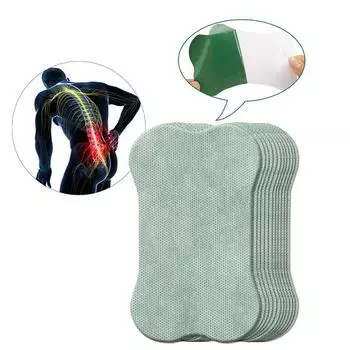 Напряжение мышц спины в талии, мышечный тендинит, травяной обезболивающий пластырь, пластырь в мышцах, боли в спине, боли в талии, облегчение боли, кровообращение x1