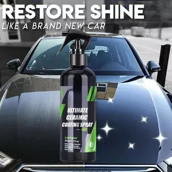 Напыление керамического покрытия, Автомобильная краска, Напыление кристаллического воска, Наногидрофобный жидкий полимер, маслоотталкивающее средство для ухода за автомобилем 50ml