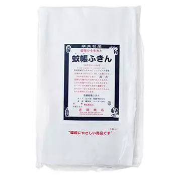 Nara Luxury Москитная сетка Салфетка для мытья посуды Nara Yoshioka Shoten Сделано в Японии Ткань москитной сетки Салфетка для стола (12 шт.) / (12 шт.) белый