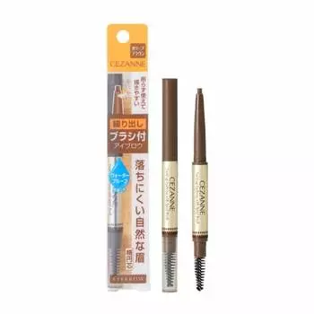 Наращивание бровей Cezanne с кисточкой 02 Оливково-коричневый 0,23 г Тип наращивания Водостойкий Грамм (х 1)