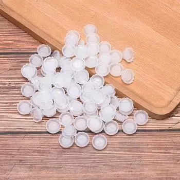 Наращивание ресниц Eyelash Blossom Cup Glue Cup Eyelash Tool Sun Cup 100pcs