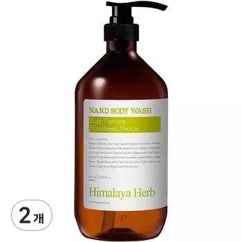 Nard Body Wash Lemon Mint, 1L, 2 units