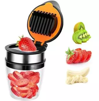 Нарезка для клубники, нарезка для фруктов, нарезка для бананов, нарезка для яиц, нарезка для фруктов, нарезка для клубники с противоскользящим основанием